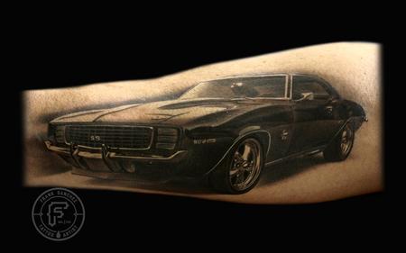 Tattoos - 69 Camaro tattoo - 72507